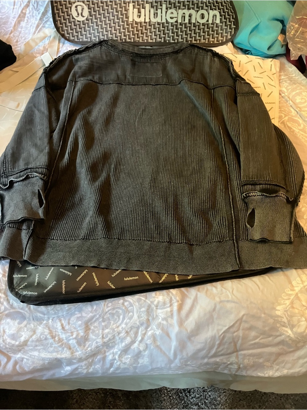NWOT We The Free Worn Thru Pullover, Small - Picture 5 of 6